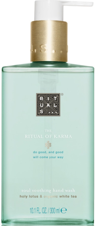 Kojący żel do mycia rąk Lotos i biała herbata - Rituals The Ritual of Karma Hand Wash — Zdjęcie N1
