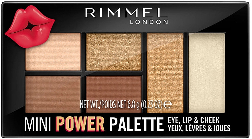 PREZENT! Paletka do makijażu - Rimmel Mini Power Palette — Zdjęcie N1