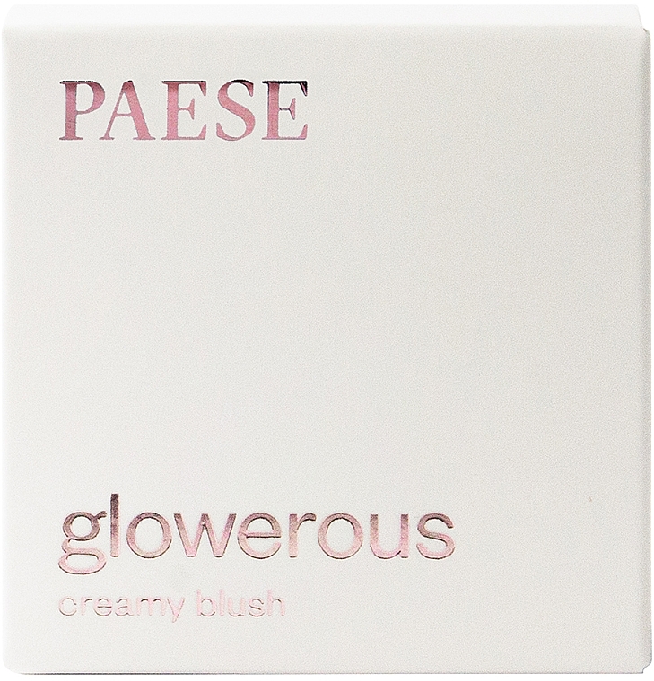 Kremowy róż do policzków - Paese Glowerous Limited Edition — Zdjęcie N3