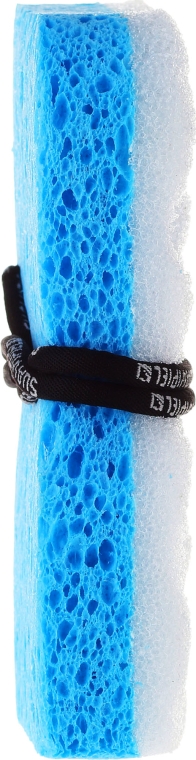 Gąbka do kąpieli dla mężczyzn, niebieska - Suavipiel Black Aqua Power Massage Sponge — Zdjęcie N2