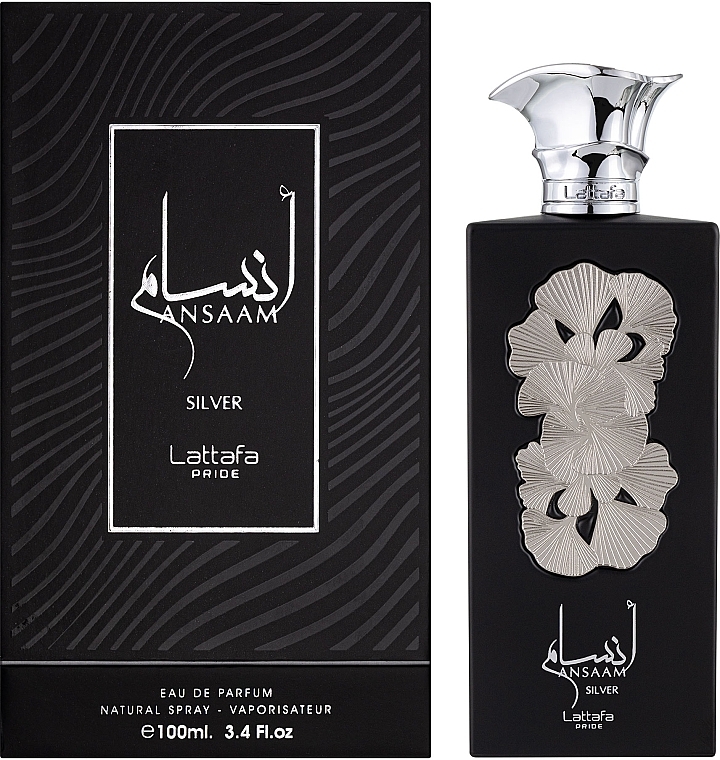 Lattafa Perfumes Ansaam Silver - Woda perfumowana — Zdjęcie N2