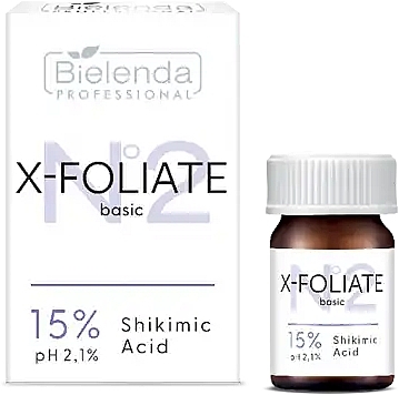 Kwas szikimowy 15% - Bielenda Professional X-Foliate Basic — Zdjęcie N1