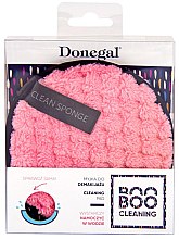 Gąbka do demakijażu i mycia twarzy, 4338, różowa - Donegal Boo Boo Cleaning — Zdjęcie N2