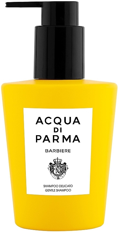 Delikatny szampon do codziennego użytku dla mężczyzn - Acqua Di Parma Barbiere Gentle Shampoo — Zdjęcie N1