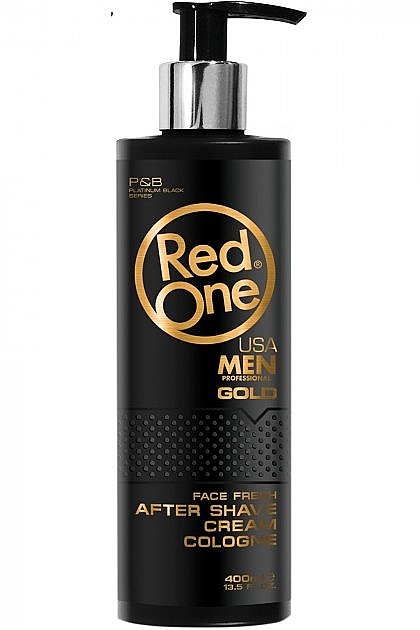 Perfumowany krem po goleniu - RedOne Aftershave Cream Cologne Gold — Zdjęcie N1