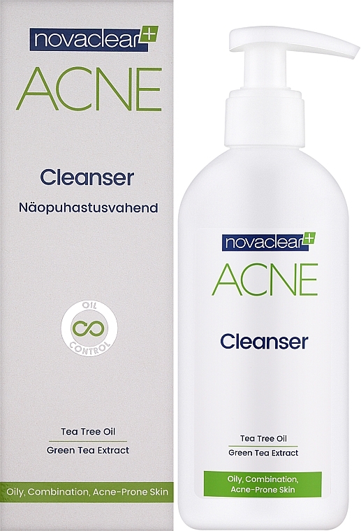 Oczyszczający żel do mycia twarzy - Novaclear Acne — Zdjęcie N2