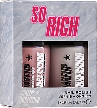 Kup Zestaw lakierów (nail/polish 2 x 8 ml) - Makeup Obsession Nail Duo Gift Set