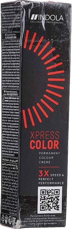 PRZECENA! Farba do włosów - Indola Xpress Color 3X Speed & Perfect Performance * — Zdjęcie N2