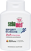 Kup Żel 2w1 do mycia ciała i włosów - Sebamed Sport Shower Gel 2 in 1 For Body And Hair