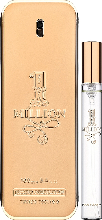 Paco Rabanne 1 Million - Zestaw (edt/100 ml + edt/10 ml) — Zdjęcie N2