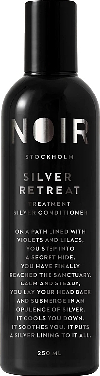 PRZECENA! Oczyszczająca odżywka do włosów - Noir Stockholm Silver Retreat-Treatment Silver Conditioner * — Zdjęcie N1
