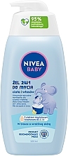 Kup Żel 2w1 do mycia ciała i włosów 500 ml z pompką - NIVEA BABY