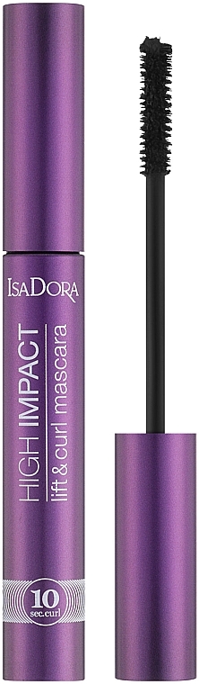 Tusz do rzęs zwiększający objętość i podkręcający rzęsy - IsaDora 10 Sec High Impact Lift & Curl Mascara — Zdjęcie N1