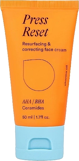 Odnawiający i korygujący krem ​​do twarzy - Pharma Oil Press Reset Resurfacing & Correcting Face Cream — Zdjęcie N1