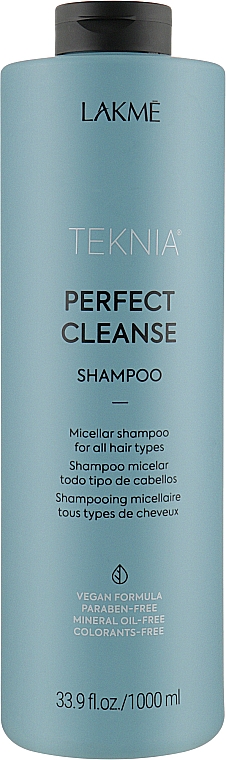 Szampon micelarny do dokładnego oczyszczania włosów - Lakmé Teknia Perfect Cleanse Shampoo — Zdjęcie N3