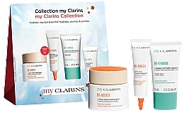 Zestaw - Clarins My Clarins Christmas Collection (cr/50ml + eye/gel/15ml + gel/5ml + mask/15ml) — Zdjęcie N1