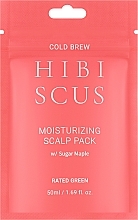 Nawilżająca maska do skóry głowy z sokiem z hibiskusa - Rated Green Cold Brew Hibiscus Moisturizing Scalp Pack — Zdjęcie N1