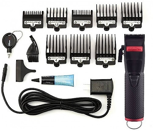 Maszynka do strzyżenia włosów - BaByliss Pro FX8700RBPE Boost+ Black&Red Clipper — Zdjęcie N4