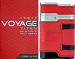 Armaf Voyage Titan Pour Homme - Woda perfumowana — Zdjęcie N2