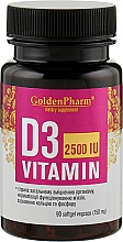 Kup Kapsułki witaminy D3 2500 IU 150 mg - Golden Pharm