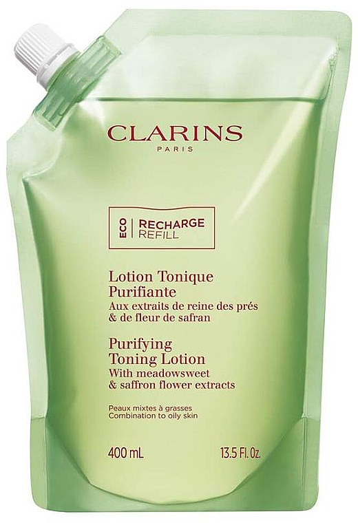 Tonik oczyszczający do cery mieszanej i tłustej - Clarins Purifying Toning Lotion (doypack) — Zdjęcie N1