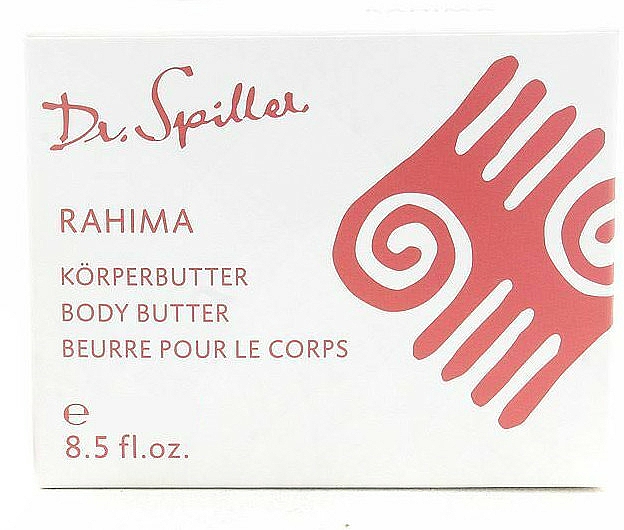 Delikatne masło do ciała - Dr. Spiller Rahima Body Butter — Zdjęcie N3