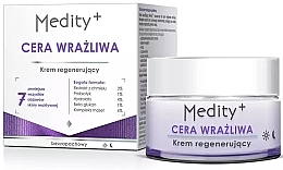 Regenerujący krem ​​do skóry wrażliwej - AVA Laboratorium Medity+ — Zdjęcie N1