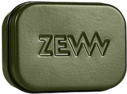 Metalowa mydelniczka, zielona - Zew For Men Soap Holder — Zdjęcie N1