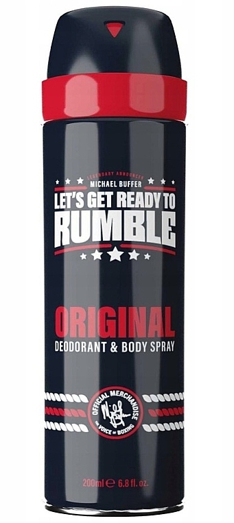 Dezodorant w sprayu - Rumble Men Original Deodorant & Body Spray — Zdjęcie N1