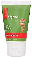 Kup Krem do rąk Truskawka - Be Organic Hand Cream Strawberry 
