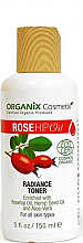 Kup Tonik do twarzy z ekstraktem z dzikiej róży - Organix Cosmetix Rose Hip Oil Rosehip Facial Toner