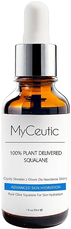 Czysty skwalan dla nawilżenia skóry - MyCeutic 100% Plant Delivered Squalane — Zdjęcie N1