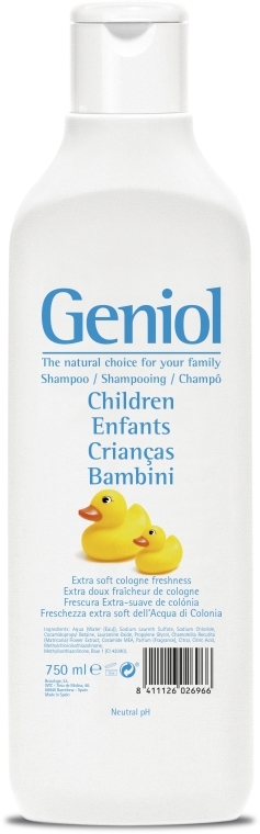 Kojący szampon dla dzieci Bez łez - Geniol Shampoo