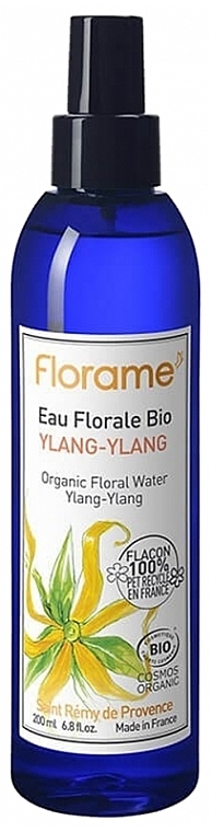 Woda kwiatowa do twarzy Ylang Ylang - Florame Ylang-Ylang Floral Water Organic — Zdjęcie N1