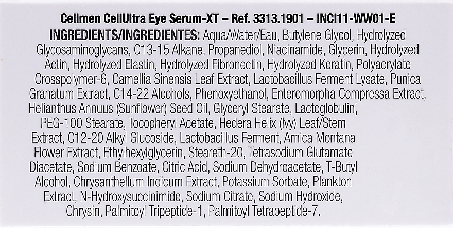 Komórkowe serum wygładzające do skóry wokół oczu dla mężczyzn - Cellmen CellUltra Eye Serum-XT — Zdjęcie N4