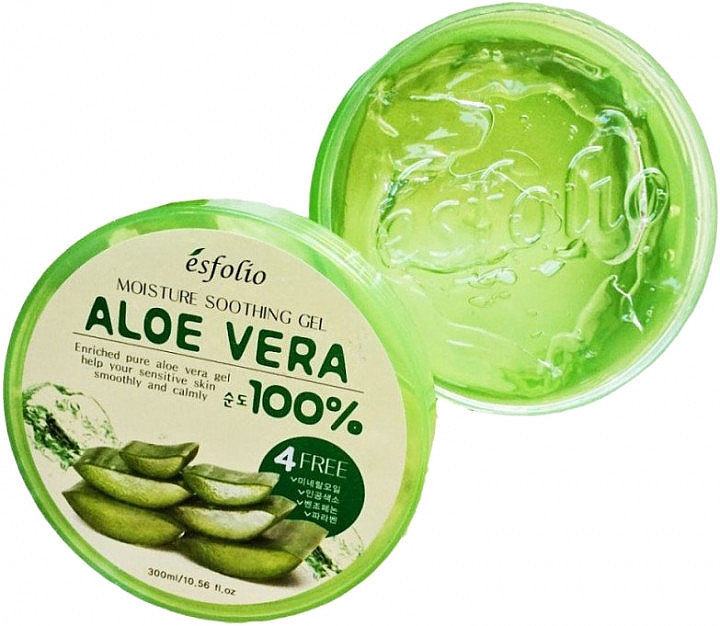 Nawilżający żel aloesowy - Esfolio Aloe Vera 100% Moisture Soothing Gel — Zdjęcie N3