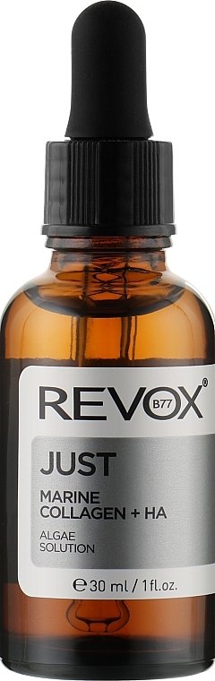 Serum do twarzy i szyi - Revox Just Marine Collagen + HA Algae Solution — Zdjęcie N1