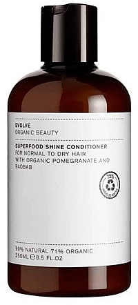 Odżywka nabłyszczająca do włosów - Evolve Beauty Superfood Shine Natural Conditioner — Zdjęcie N2