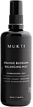 Balansujący spray do twarzy z kwiatem pomarańczy - Mukti Organics Orange Blossom Balancing Mist — Zdjęcie N1