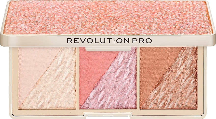 Paleta do makijażu twarzy - Revolution Pro Crystal Luxe