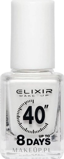 Szybkoschnący lakier do paznokci - Elixir Fast Dry 40 & Up To 8 Days Nail Polish — Zdjęcie 003