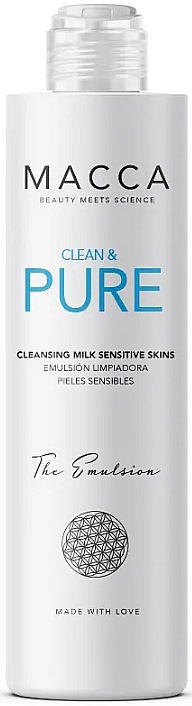 Mleczko oczyszczające do skóry wrażliwej - Macca Clean & Pure Cleansing Milk Sensitive Skin — Zdjęcie N1