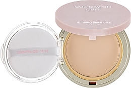 Puder matujący z koenzymem Q10 i oliwą z oliwek - Enough Coenzyme Q10 Olive Moisture Twoway Cake — Zdjęcie N1