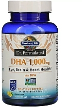 Kup Suplement diety DHA 1000 mg, kapsułki - Garden Of Life Dr. Formulated DHA 1,000 mg