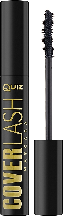 Tusz do rzęs z silikonową szczoteczką - Quiz Cosmetics Cover Lash Mascara