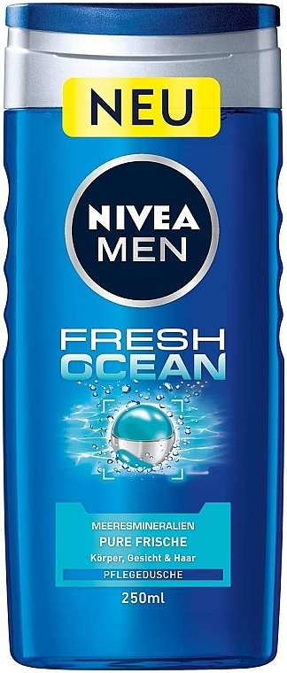 Żel pod prysznic Fresh Ocean - NIVEA MEN Fresh Ocean  — Zdjęcie N1