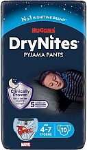 Pieluchomajtki Dry Nights dla chłopców, 17-30 kg, 10 szt. - Huggies — Zdjęcie N2