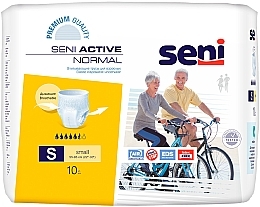 Kup Pieluchomajtki dla dorosłych S, 55-85 cm, 10 sztuk - Seni Active Normal Small