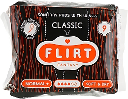 Kup Podpaski Classic, Soft & Dry, 4 krople, 9 szt. - Fantasy Flirt
