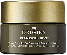 Przeciwzmarszczkowy krem pod oczy - Origins Plantscription Wrinkle Correction Eye Cream with Encapsulated Retinol — Zdjęcie N1